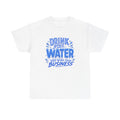 Blue & White Drink Water Tee