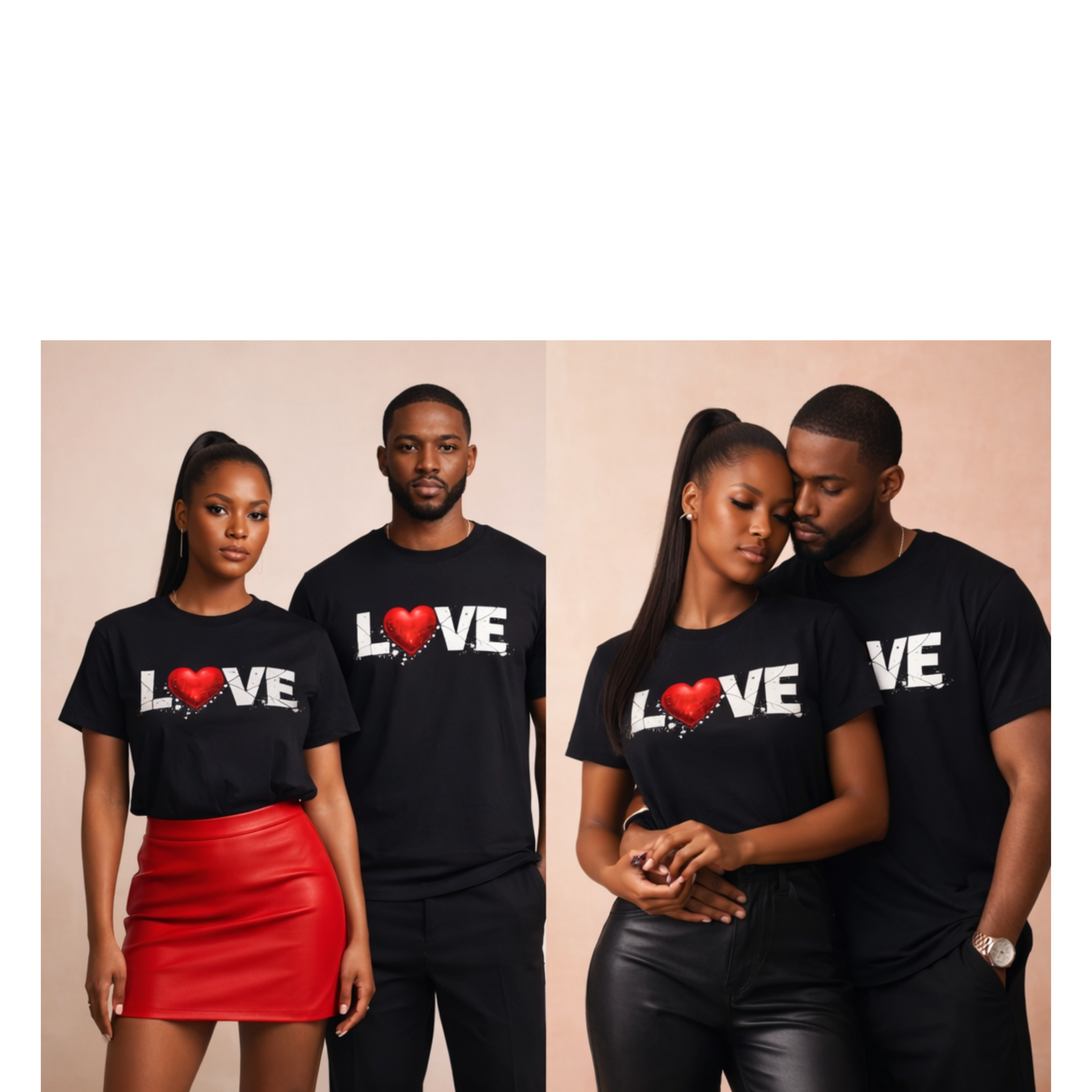 Love Heart Graphic Tee