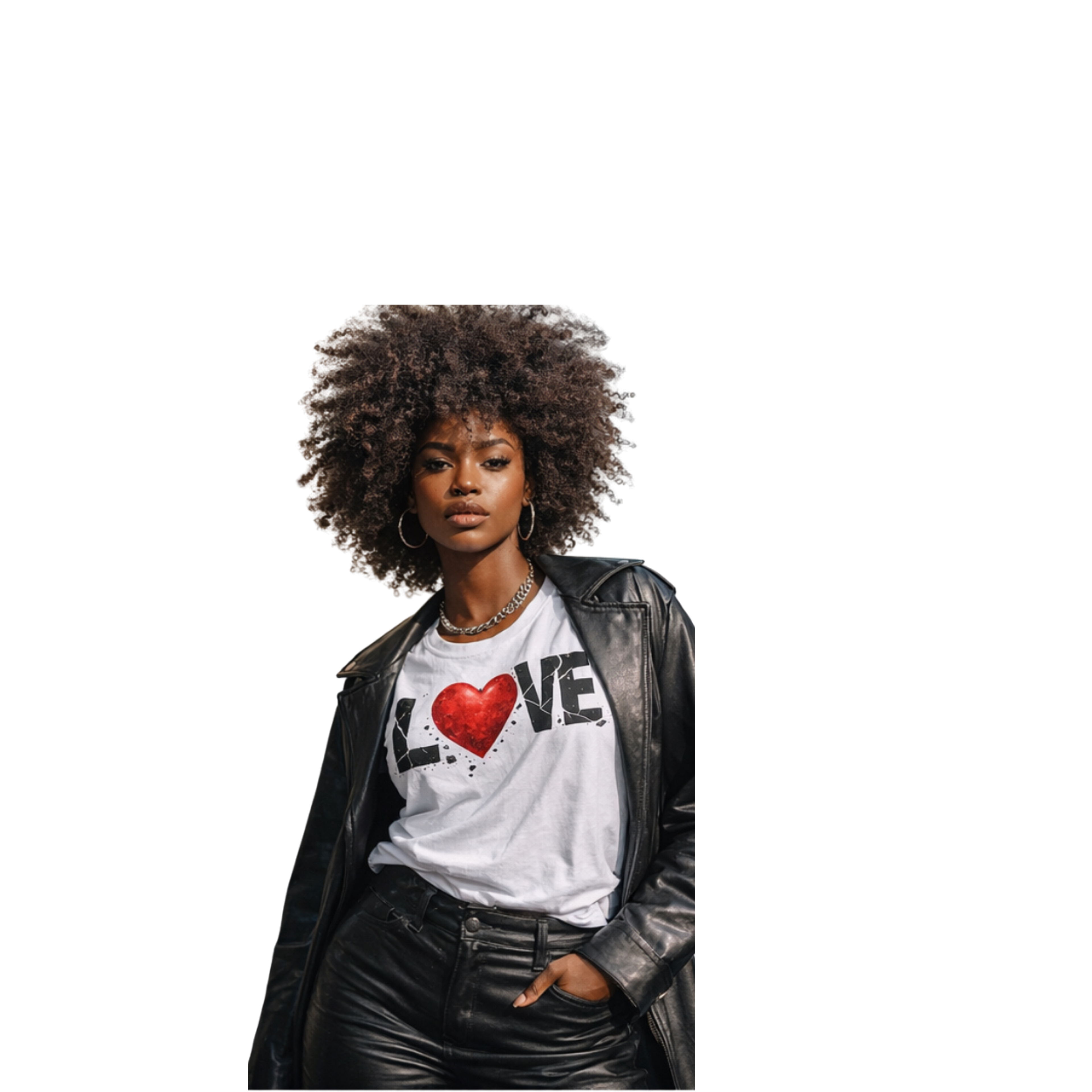 Love Heart Graphic Tee