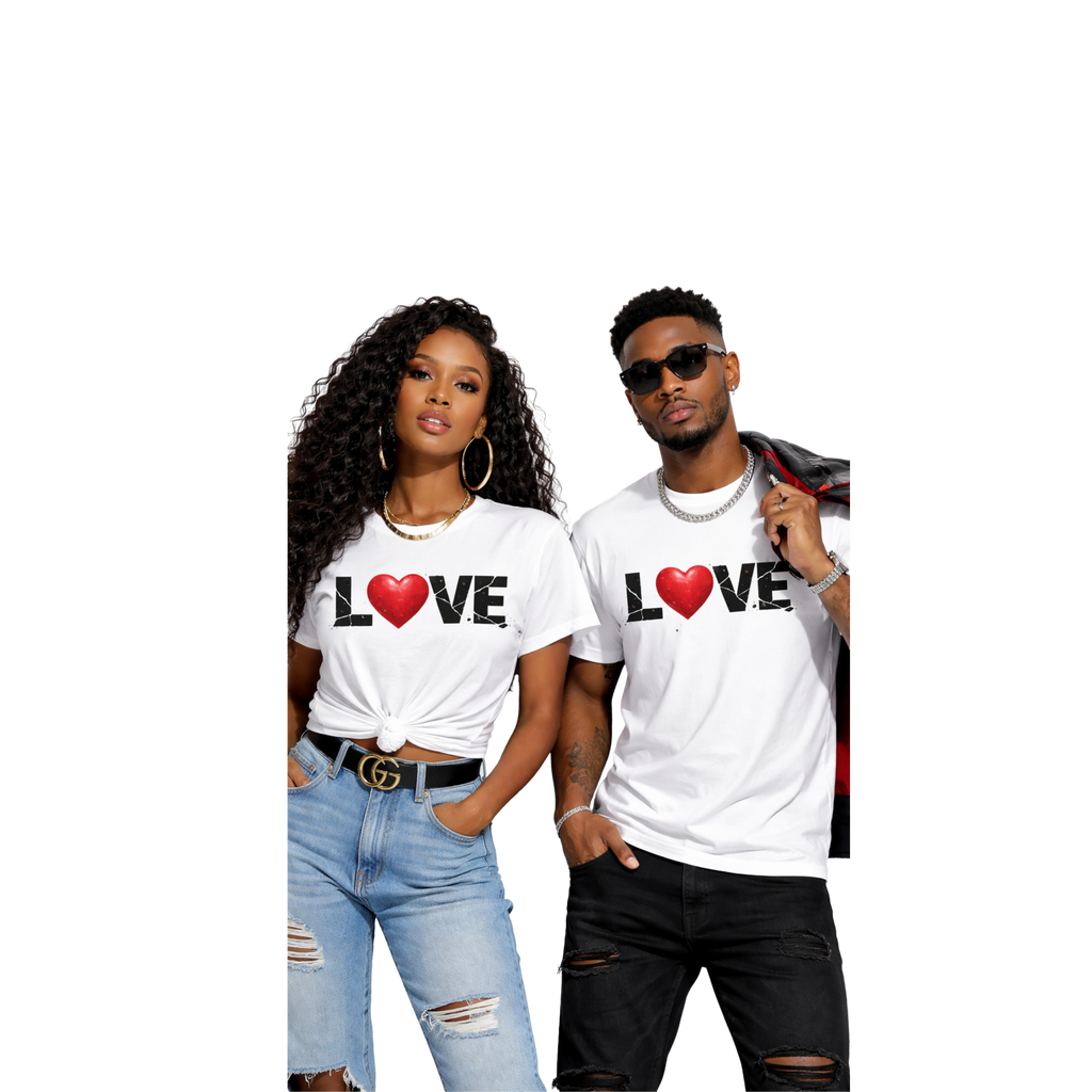 Love Heart Graphic Tee