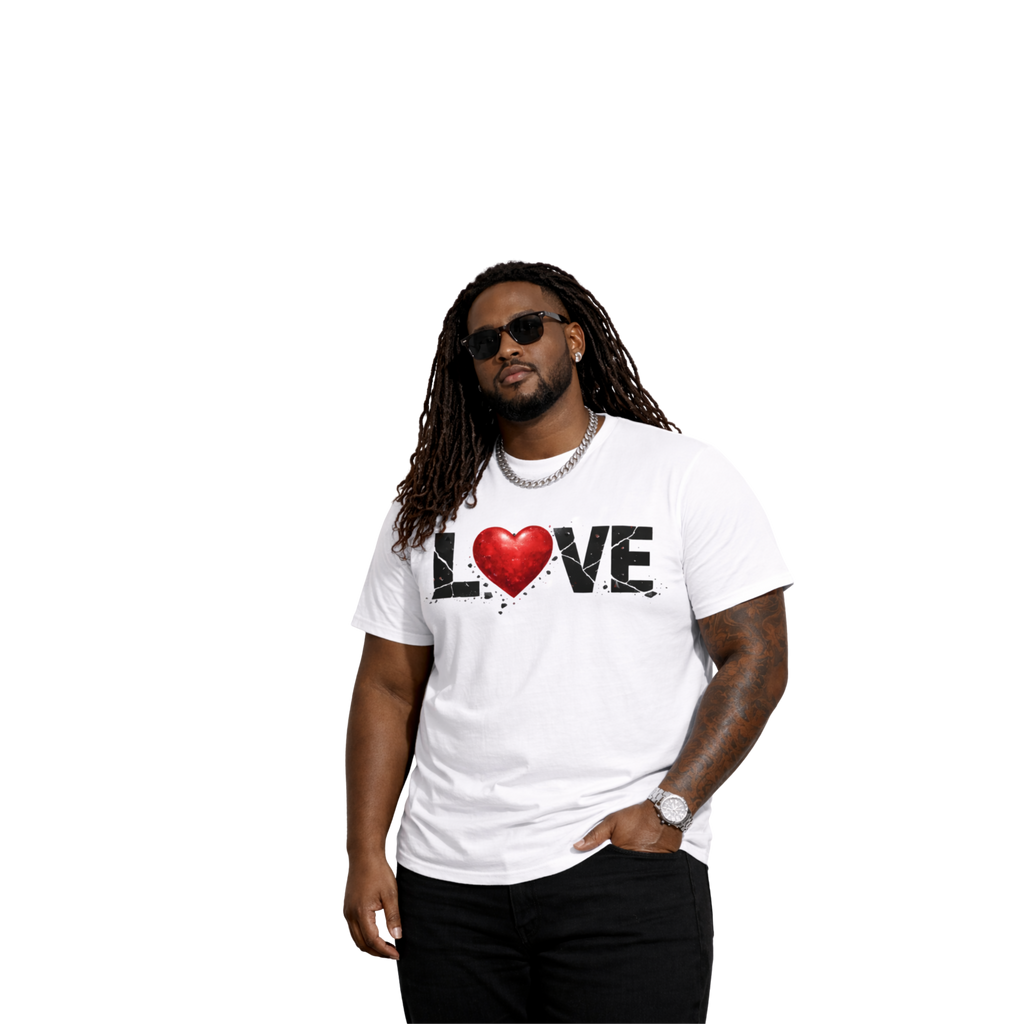 Love Heart Graphic Tee