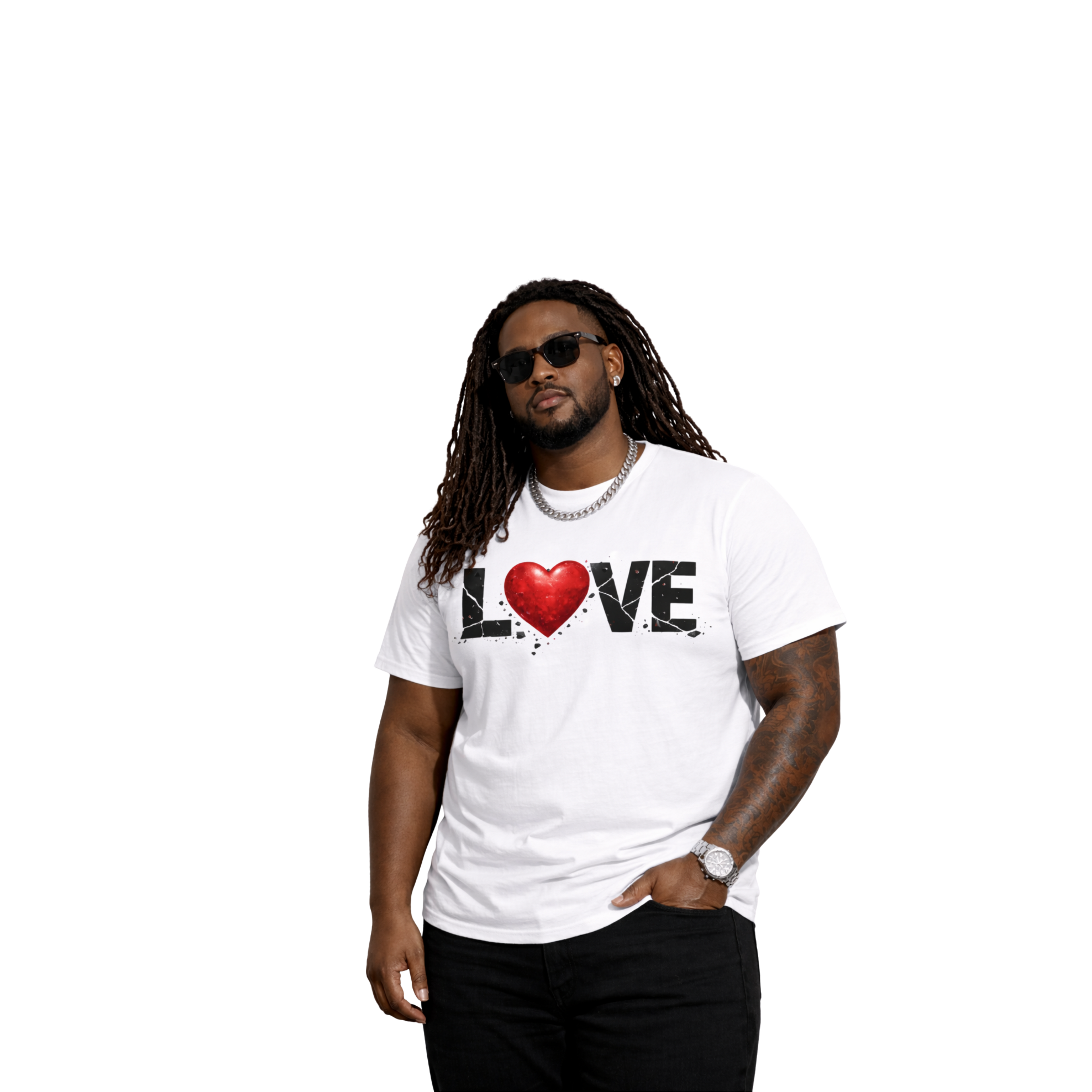 Love Heart Graphic Tee
